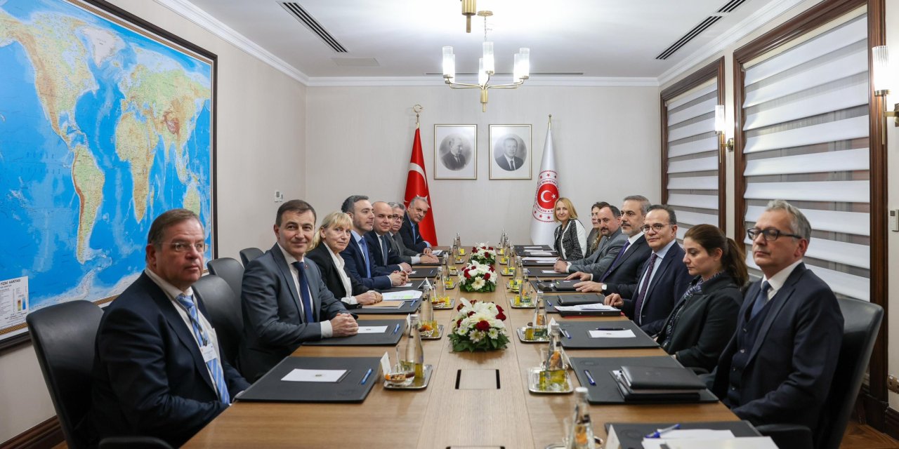 Bakan Fidan, Eş Başkan Lagodinsky'i Kabul Etti