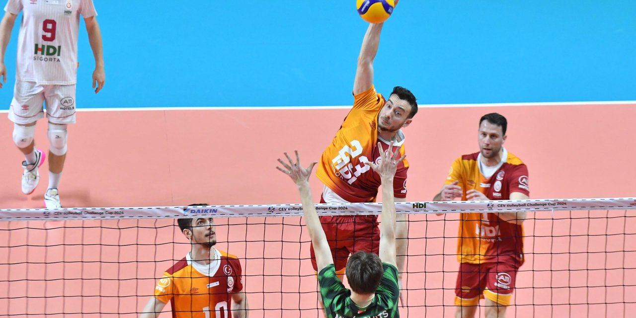 Galatasaray, Cev Challenge Kupası’nda Çeyrek Finalde