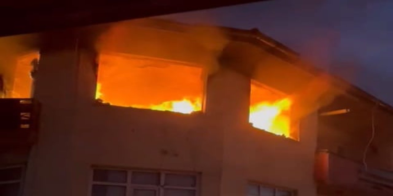 Sakarya'da Suriyeli Ailenin Oturduğu Dairede Yangında Küle Döndü