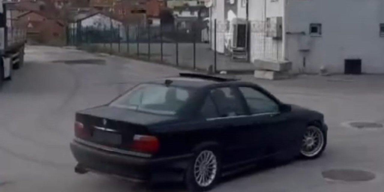 Sultanbeyli'de Trafikte Drift Yapan Sürücüye Ceza