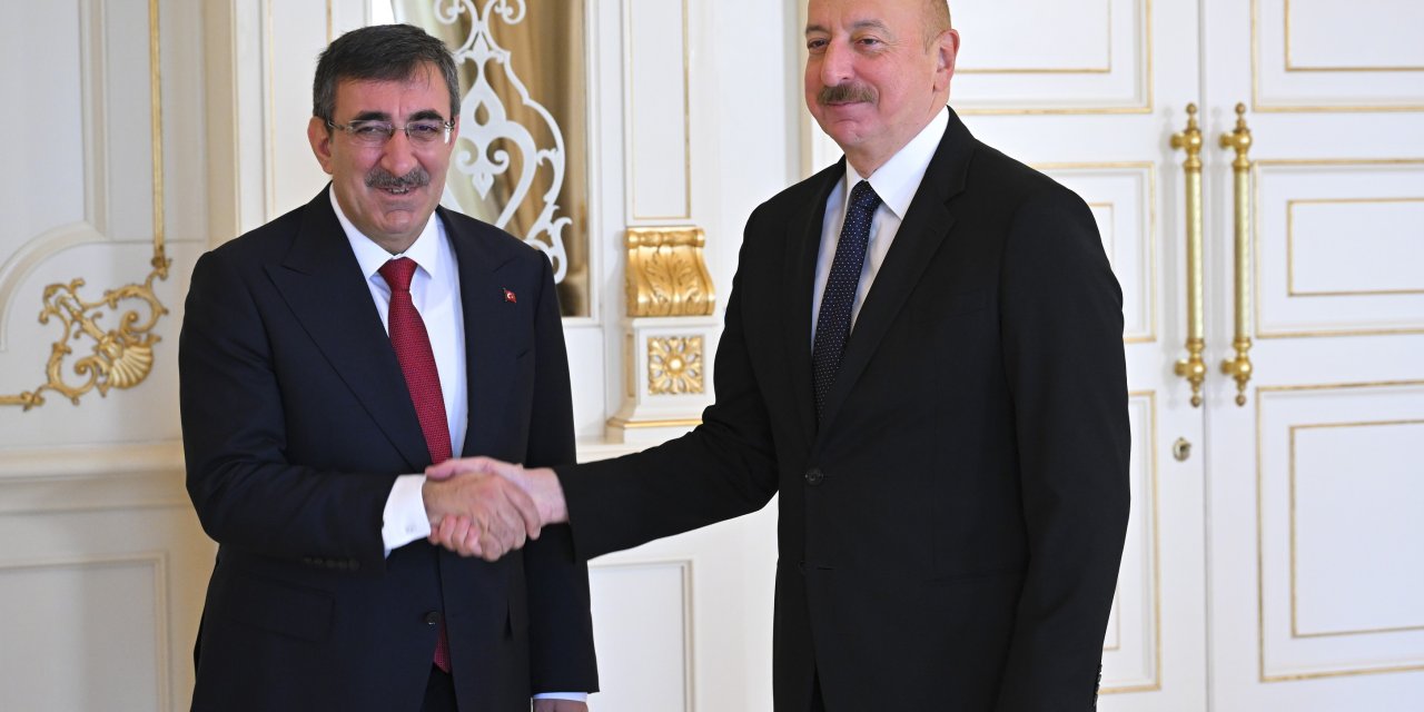 Cevdet Yılmaz, Azerbaycan Cumhurbaşkanı Aliyev İle Görüştü