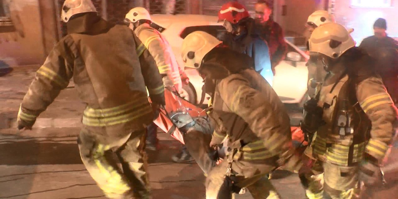 Esenler'de Yangın: 1 Ölü, 1'i Ağır 5 Yaralı