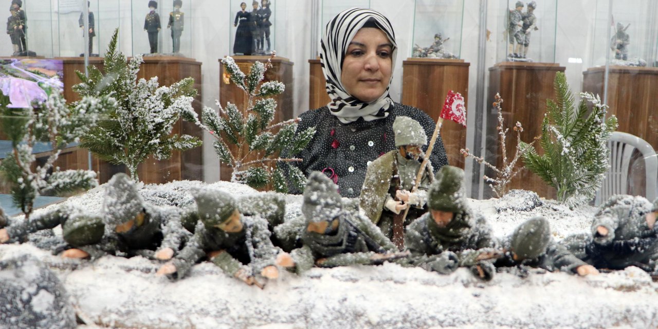 Rus Generalin Yazdığı Sarıkamış'ta Donarak Şehit Olan Binbaşı Ve Askerlerinin Anısını Üç Boyutlu Modelledi