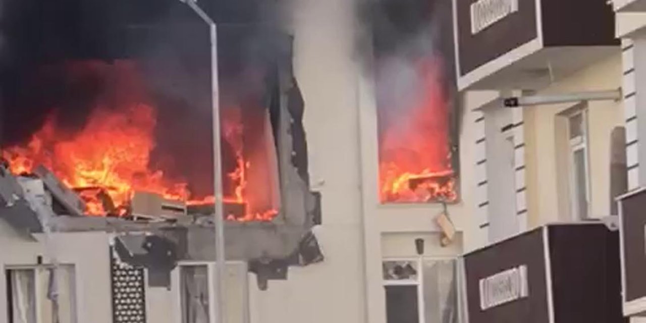 Kars'ta 5 Katlı Binada Patlama: 6 Yaralı