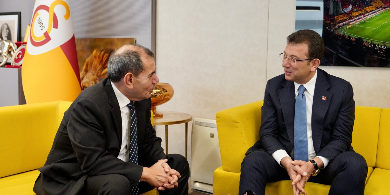 Ekrem İmamoğlu, Dursun Özbek’i Ziyaret Etti