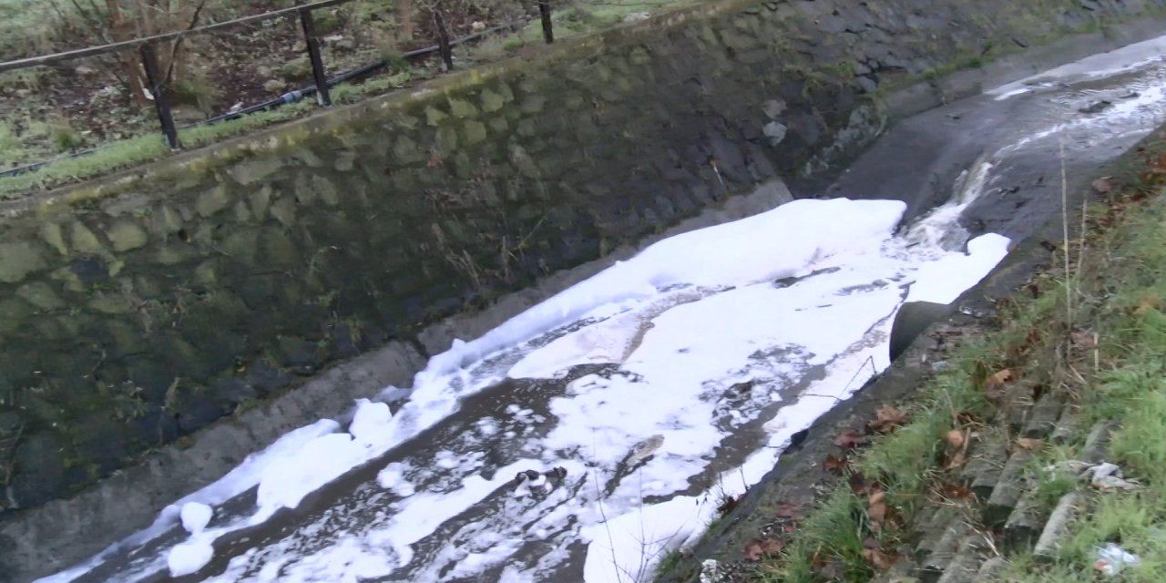 Esenyurt'ta Köpüklü Dere Tedirginliği