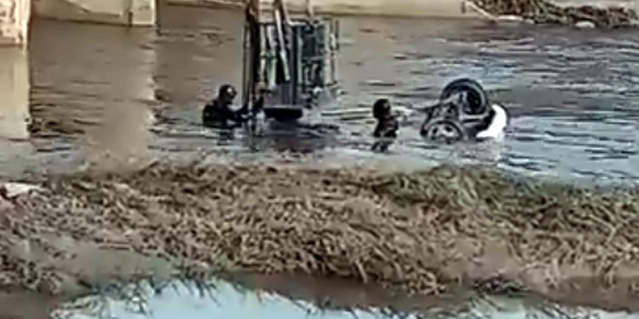 Kırklareli'de, Nehre Düşen Aracın Sürücüsü Öldü