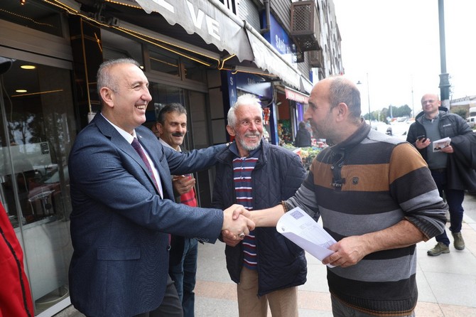 Rize Milletvekili Aday Adayı Gültekin, 3 İlçeyi Gezdi