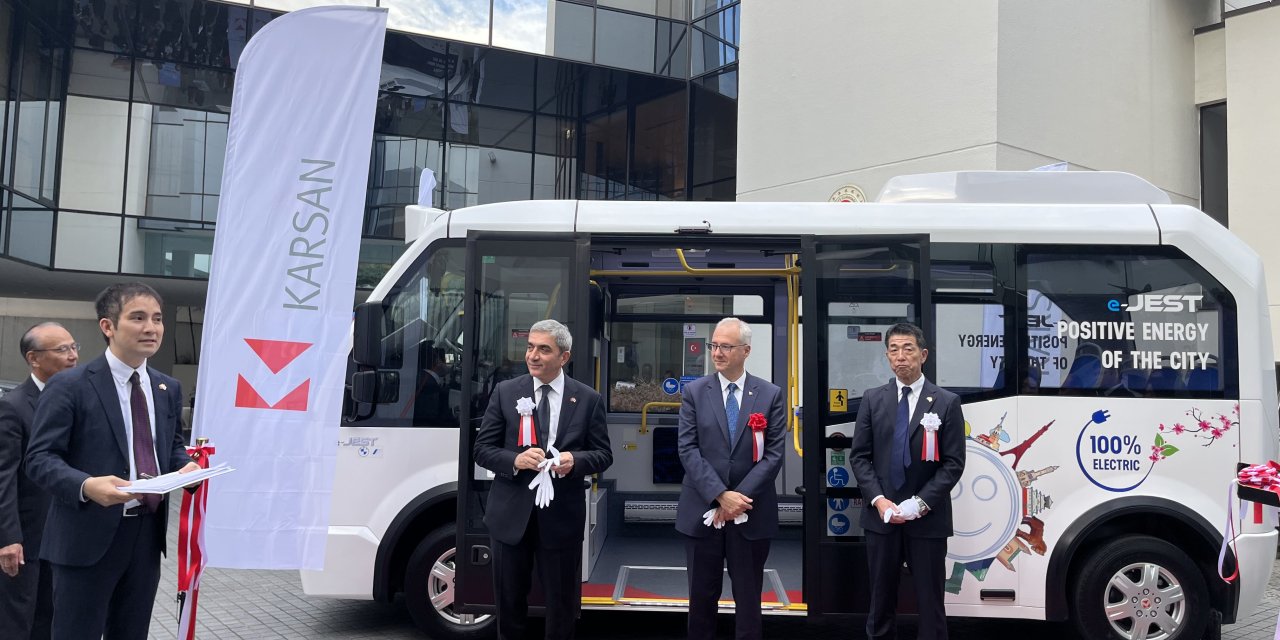 Karsan Sağdan Direksiyonlu E-jest’iyle Japonya Pazarına Girdi