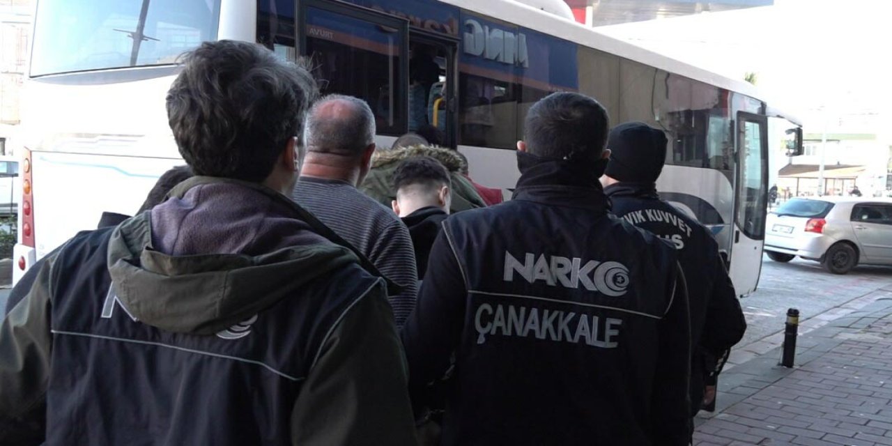 Çanakkale'de Uyuşturucu Operasyonunda 2 Tutuklama