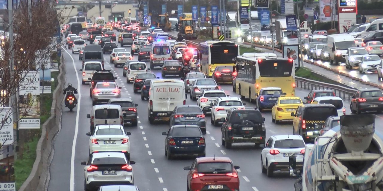 İstanbul'da Trafik Yoğunluğu-1
