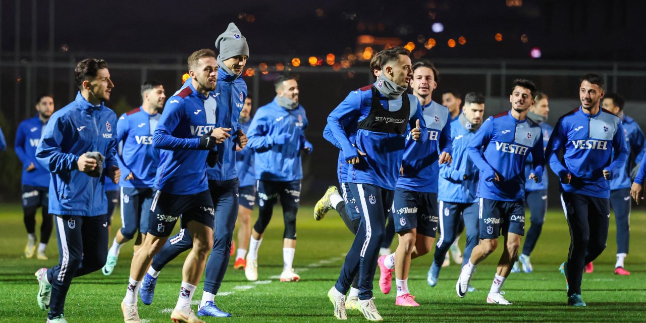 Trabzonspor, Başakşehir Maçı Hazırlıklarını Tamamladı