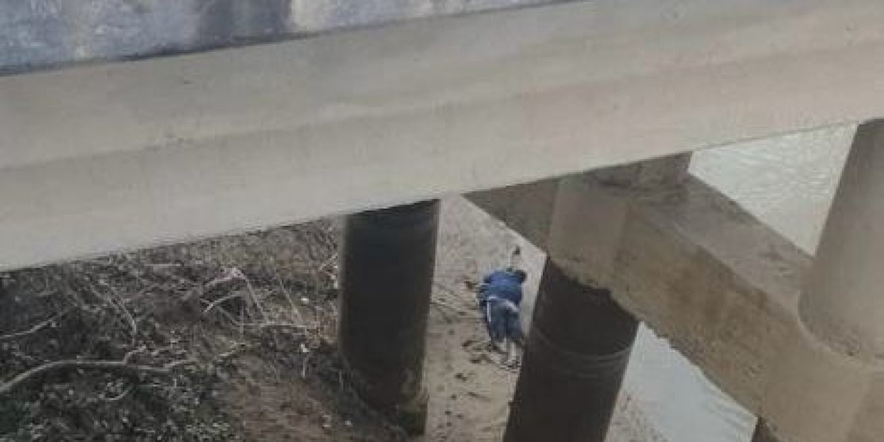 İntihar Etmek İçin Irmağa Giderken Çamura Saplanıp Mahsur Kaldı