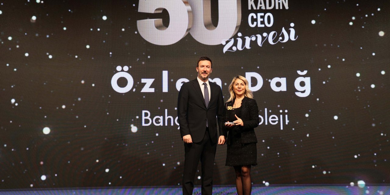 Özlem Dağ'a Çifte Liderlik Ödülü