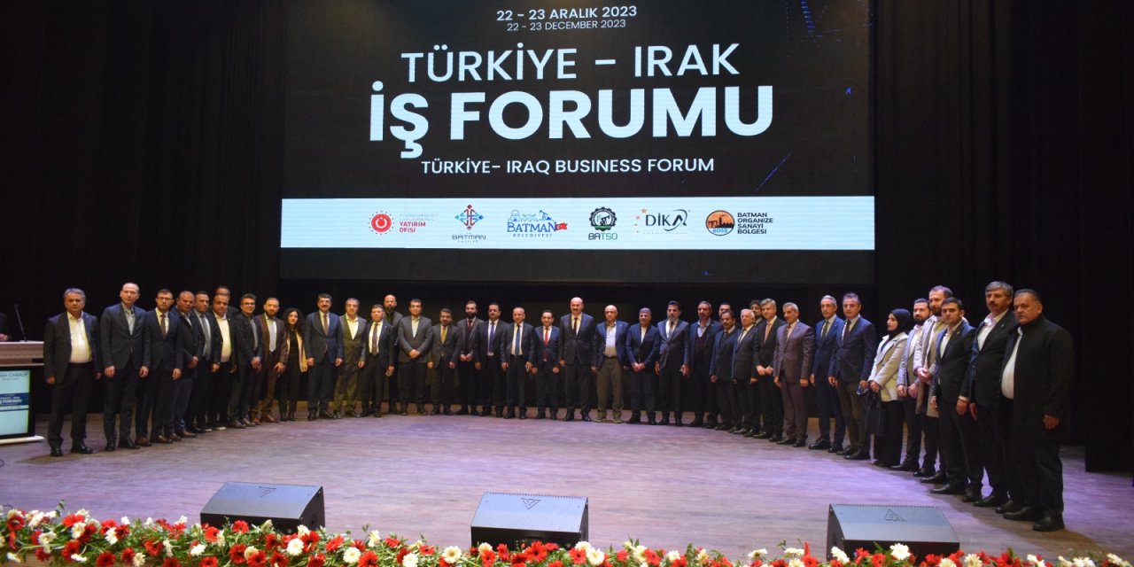 Batman'da, 'Türkiye-ırak İş Forumu' Başladı