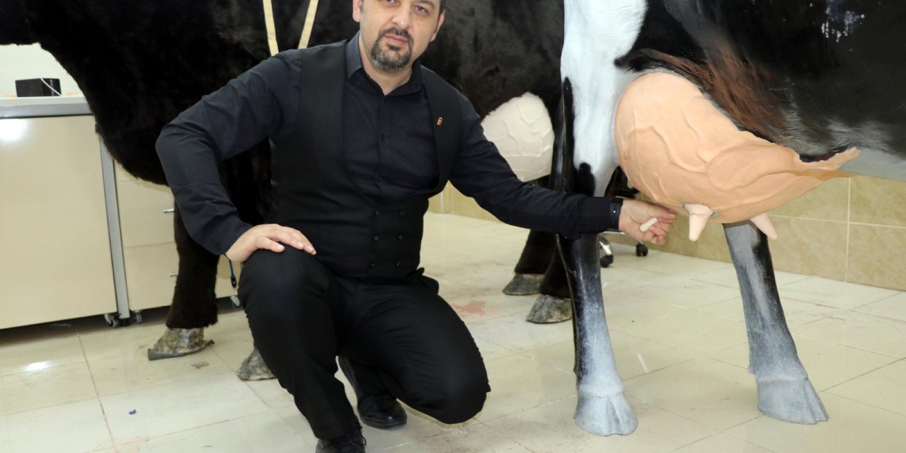 3d Yazıcı İle Modellenen 'Simülatör İnek' Üretildi