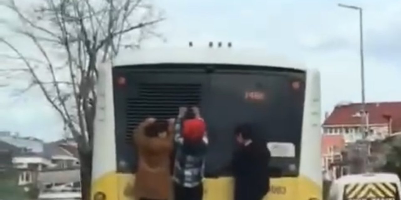 Üsküdar Ve Sancaktepe'de Çocukların Tehlikeli Yolculuğu Kamerada