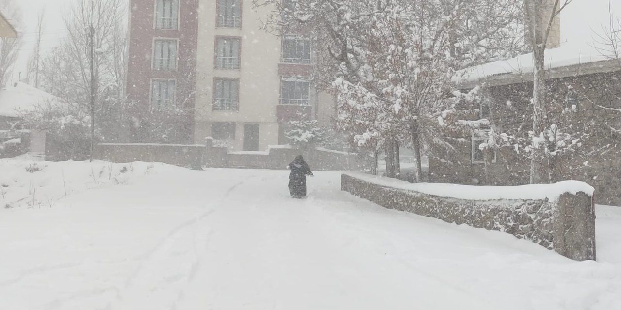 Karlıova’da 23 Köy Yolu Kapandı, Eğitime Bir Gün Ara Verildi