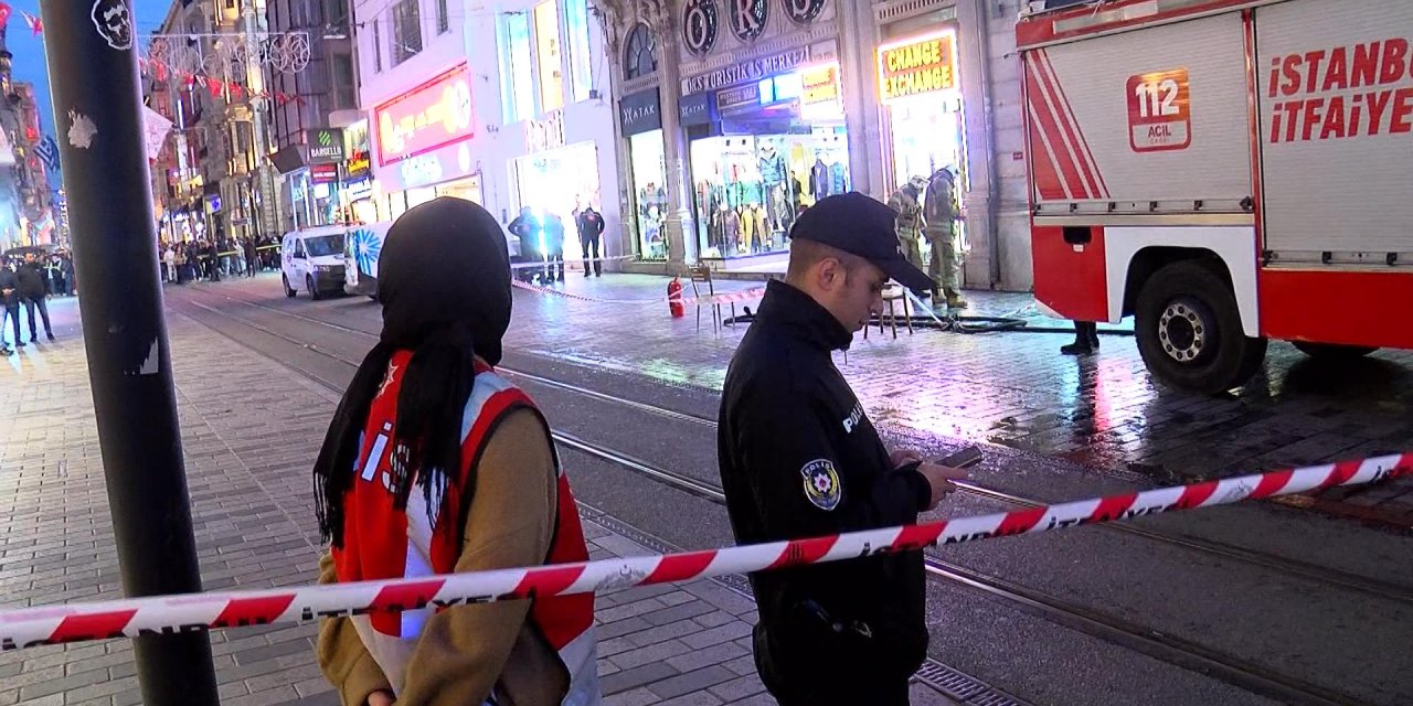İstiklal Caddesi'nde Doğal Gaz Kaçağı Alarmı-1
