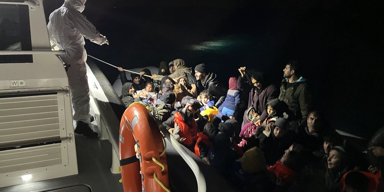 Çanakkale’de 77 Kaçak Göçmen Yakalandı