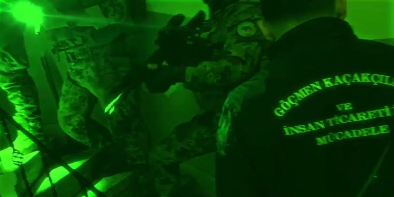 'Kalkan-4' Operasyonlarında 37 İlde 4 Bin 568 Düzensiz Göçmen Yakalandı