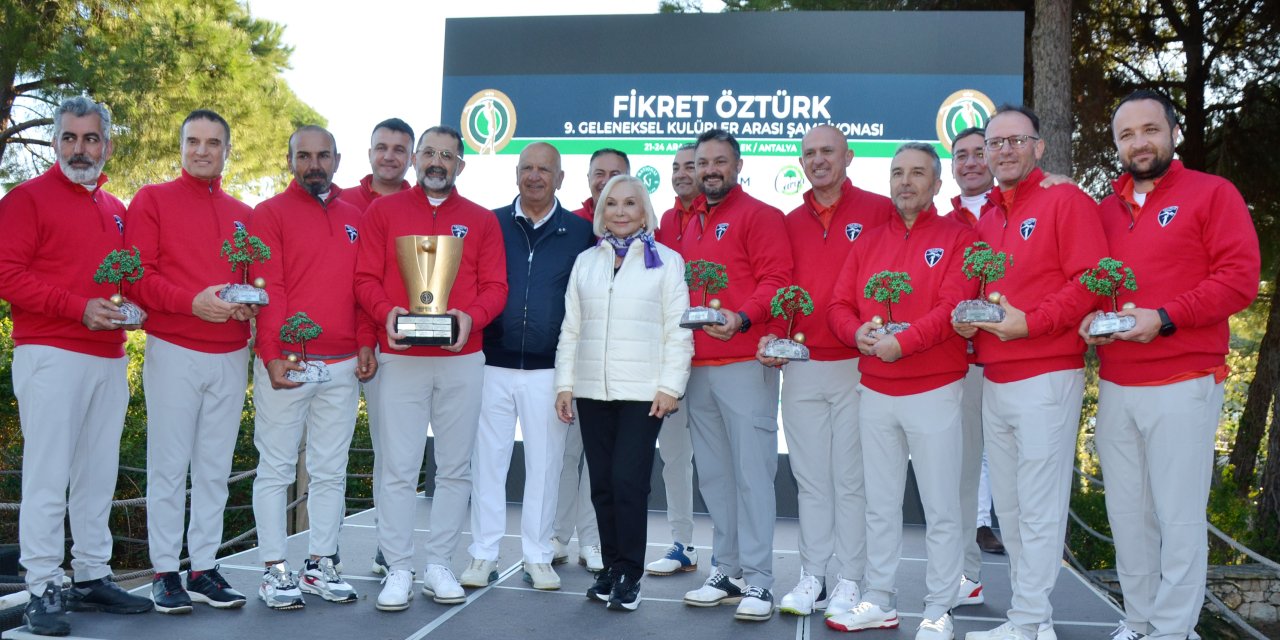 Fikret Öztürk Golf Turnuvası Sona Erdi