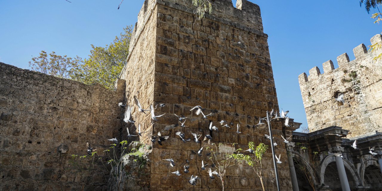 Tarihi Üçkapılar'a 'Güvercin Dışkısı' Zararı