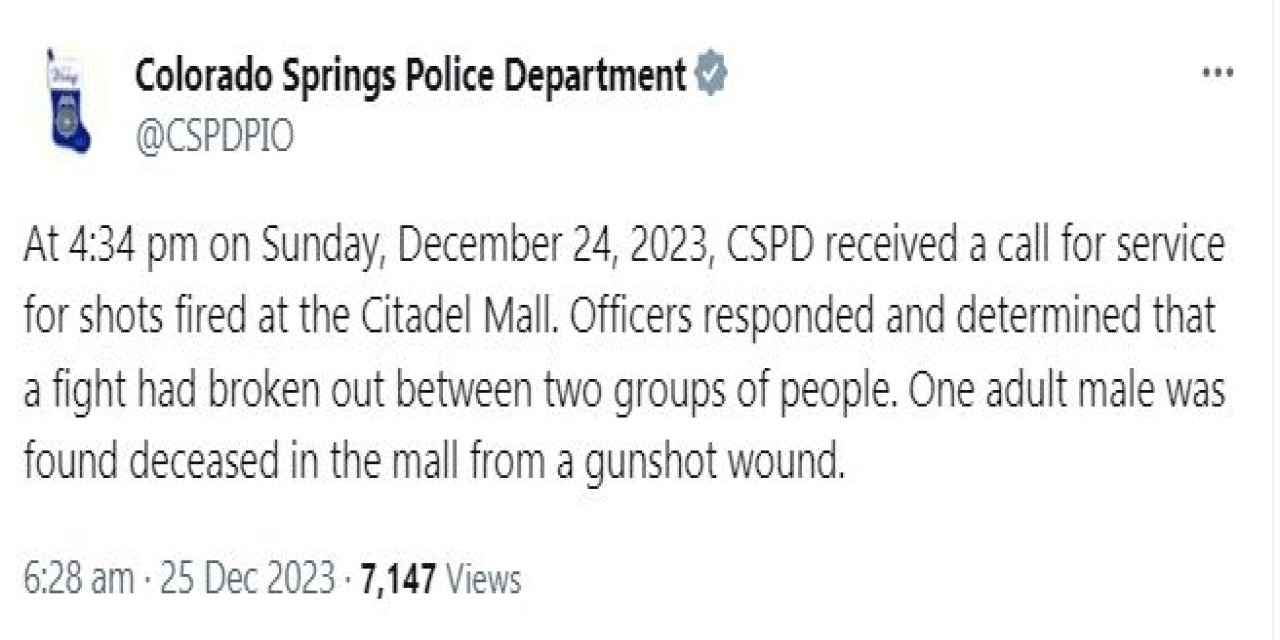 Abd’de Alışveriş Merkezinde Silahlı Kavga: 1 Ölü, 3 Yaralı