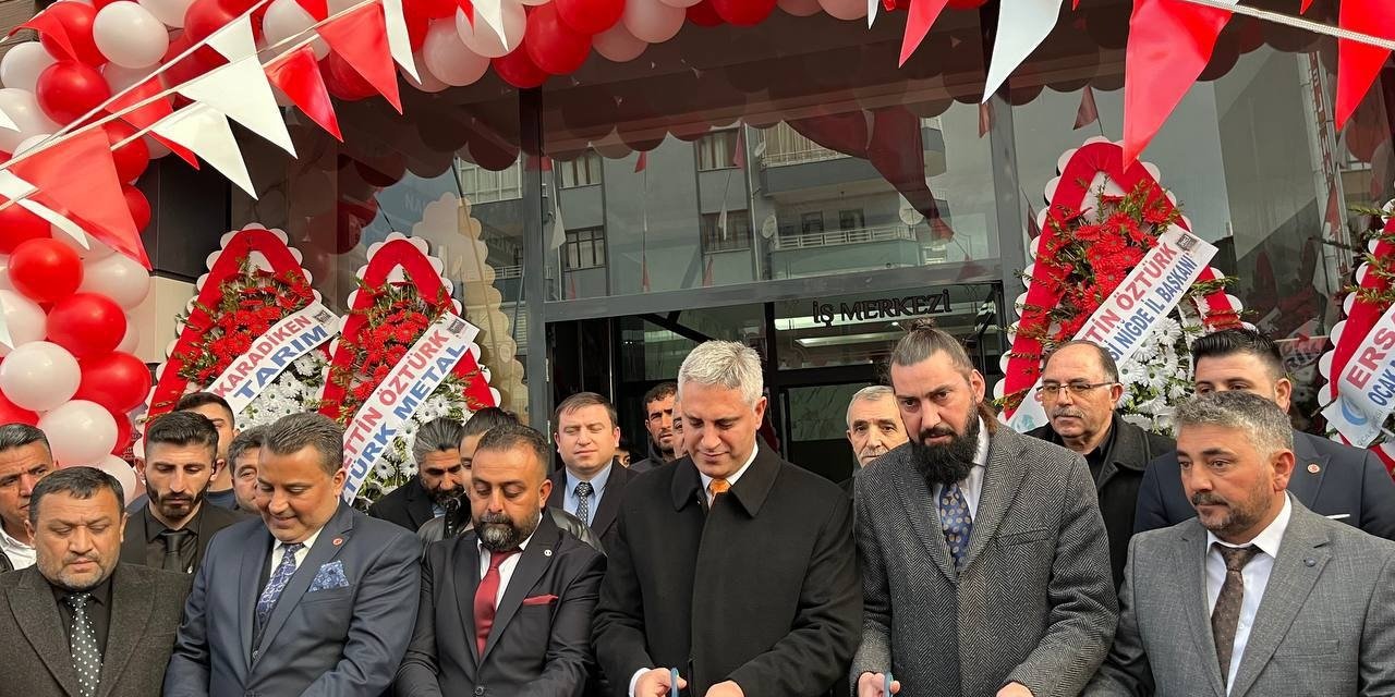 Ocak Partisi Niğde İl Başkanlığı Açıldı