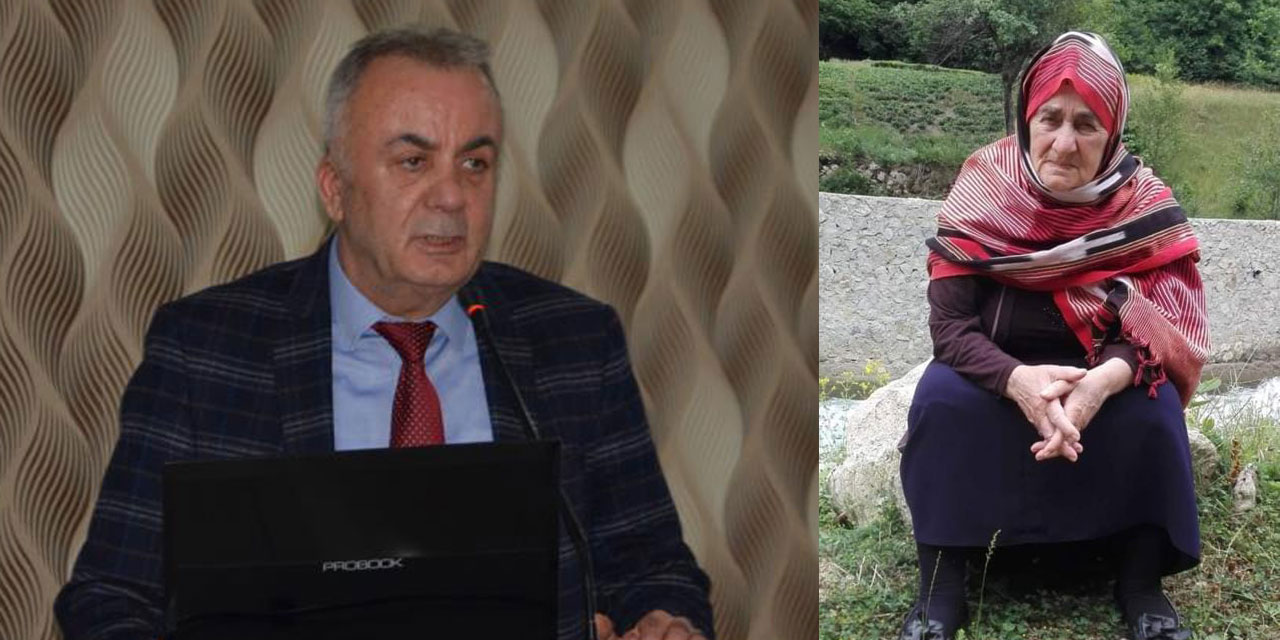 Rize Orman İşletme Eski Müdürü Abdi Ekşi'nin Anne Acısı