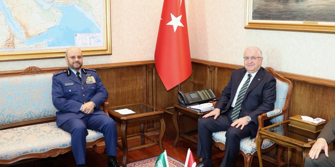 Bakan Güler, Suudi Arabistan Genelkurmay Başkanı İle Görüştü