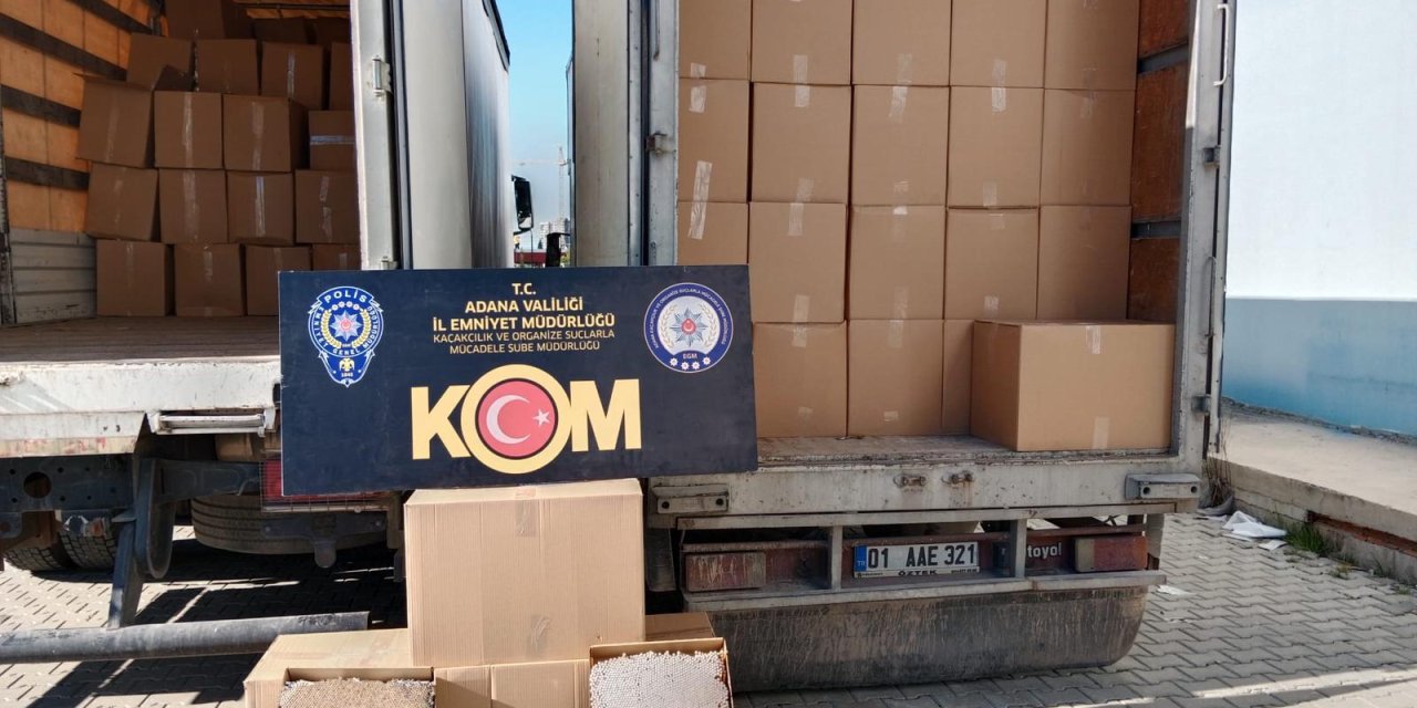 20 Milyon Tl Değerinde Kaçak Doldurulmuş Sigara Ele Geçirildi