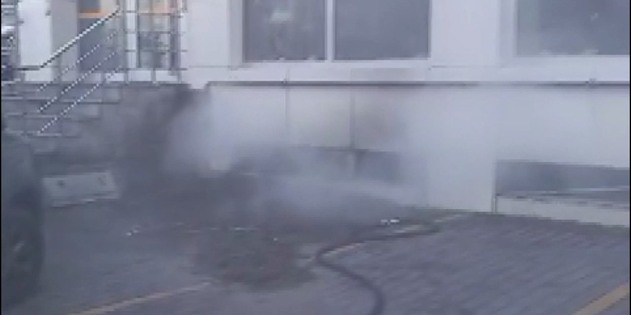 Güngören'de Tekstil Atölyesinde Yangın