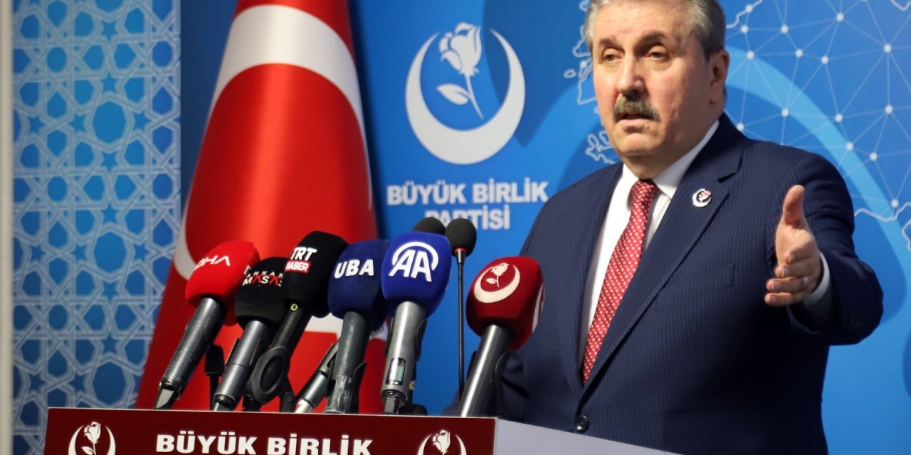 Destici: Pkk'yı Meclis'ten Çıkarın Ve Her Noktadan Temizleyin