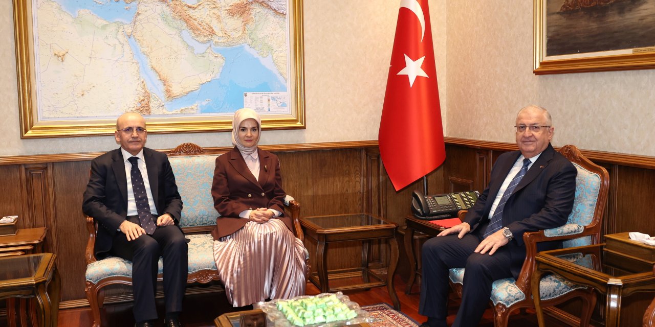 Bakanlar Şimşek Ve Göktaş'tan Güler'e Taziye Ziyareti