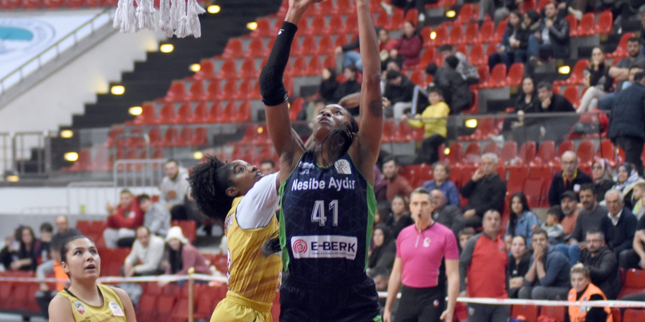 Melikgazi Kayseri Basketbol - Nesibe Aydın: 82 - 86