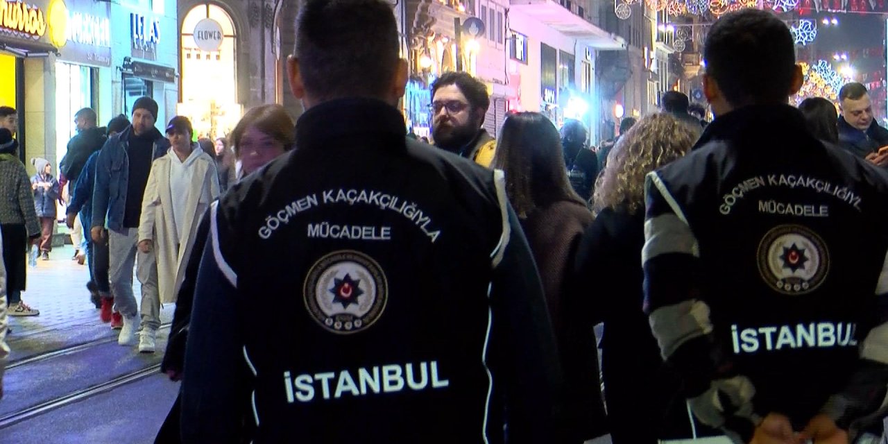 İstanbul Genelinde Kaçak Göçmen Denetimi