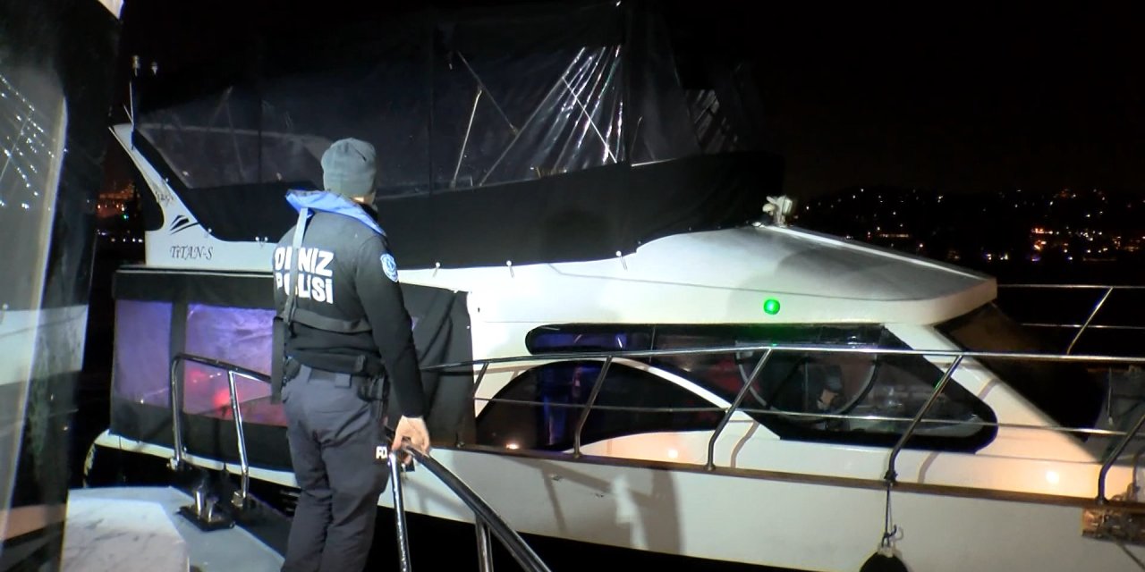 İstanbul Boğazı'nda Ki Teknelere 'Huzur İstanbul' Denetimi