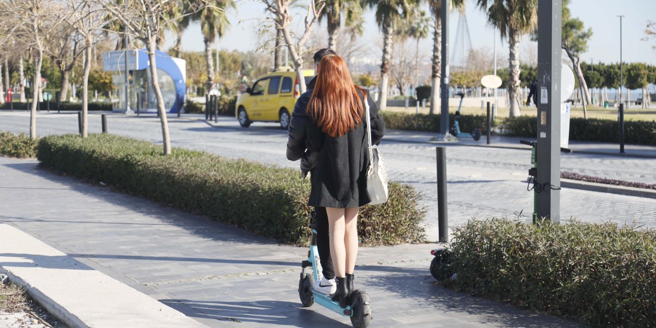 Skuterler Antalya’da Da Sabırları Taşırdı