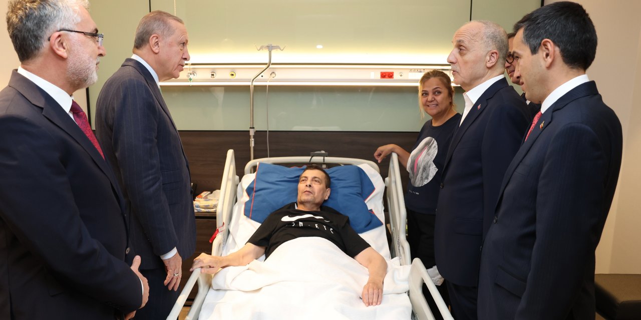 Cumhurbaşkanı Erdoğan'dan Hasta Ziyareti