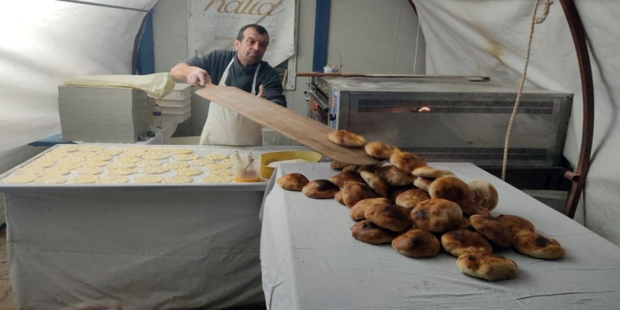 Gönlü el vermedi, Rize’de ki fırınını deprem bölgesine taşıdı