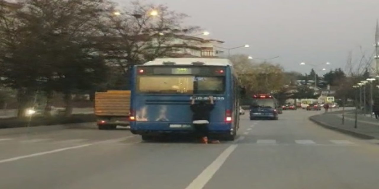 Patenli Gencin Tehlikeli Yolculuğu Kamerada