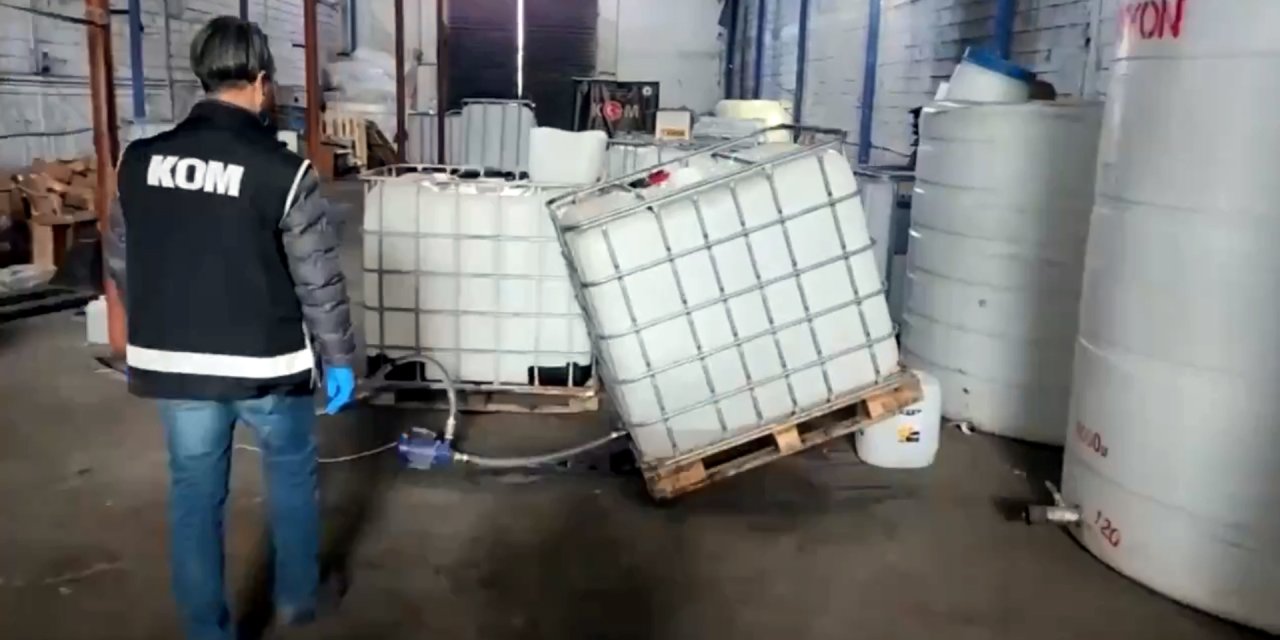 'Çengel-5' Operasyonlarında 187 Ton Kaçak Ve Sahte İçki Ele Geçirildi