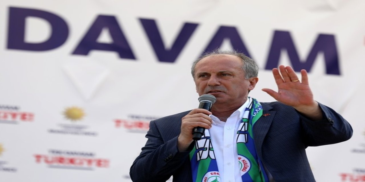 Cumhurbaşkanı Adayı Muharrem İnce, Rize’ye Geliyor