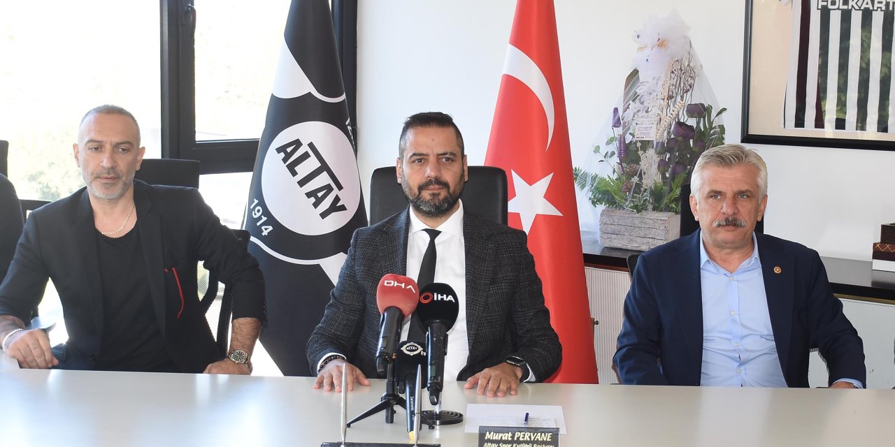 Altay Başkanı Pervane: Yalnız Bırakıldık