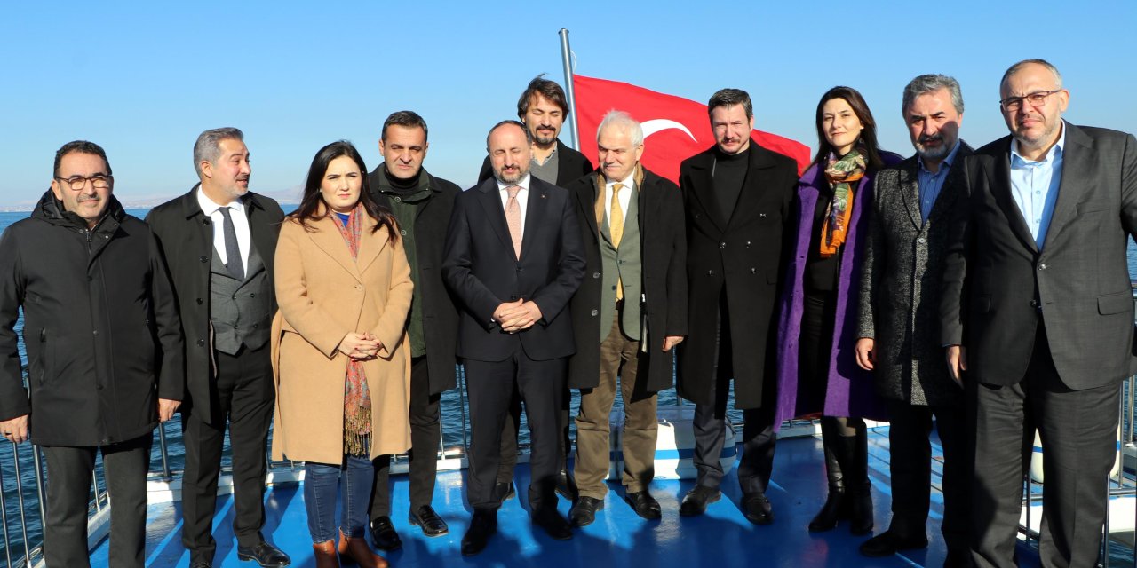 Tbmm Balıkçılık Ve Su Ürünleri Araştırma Komisyonu Üyeleri, Van'da