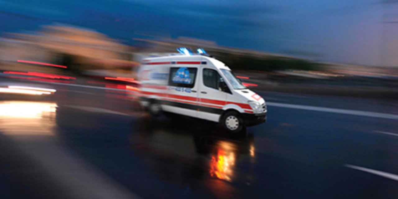 Samsun'da otobüs ile çarpışan otomobilin sürücüsü öldü