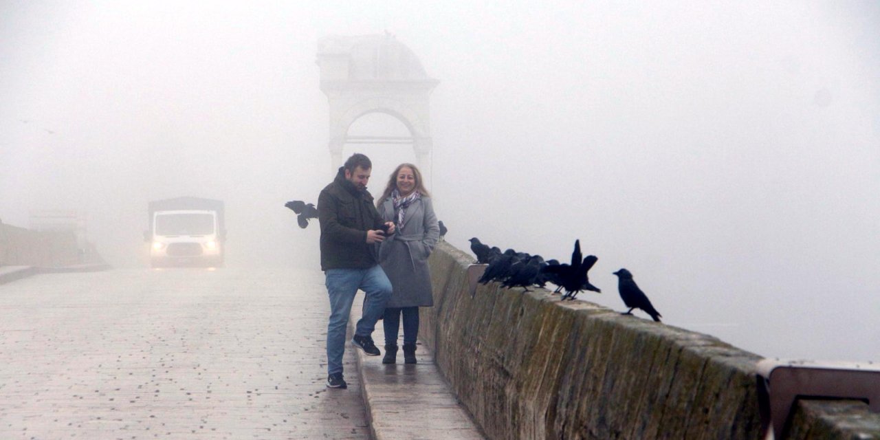 Edirne’de Sis Etkili Oldu