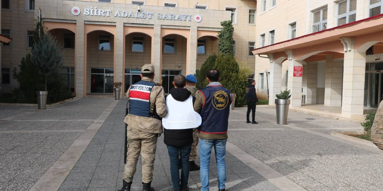 Firari Cinayet Ve Terör Şüphelisi, Siirt'te Yakalandı