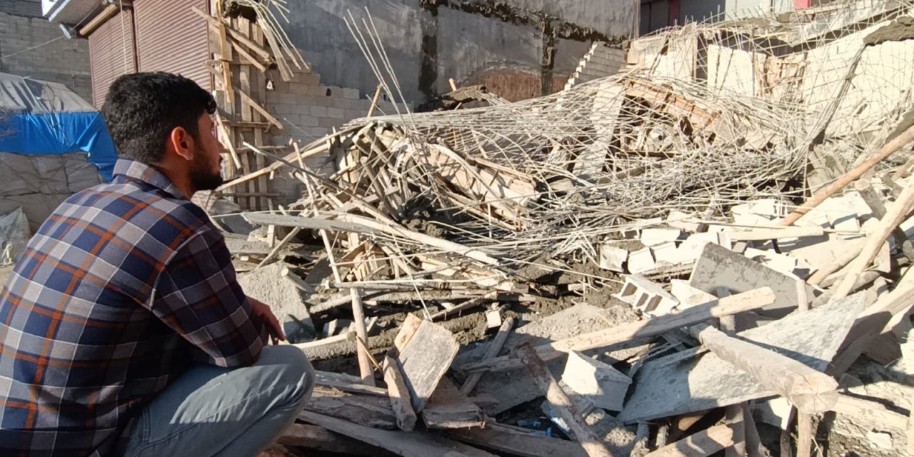 İnşaatın İskelesi Çöktü; 2 İşçi Yaralı